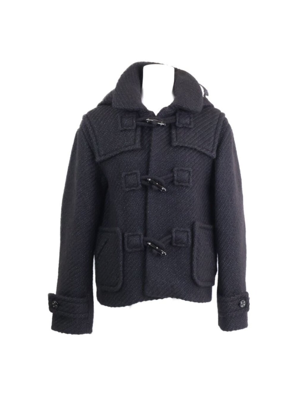 Chanel Coco Button Alpaca Blend Duffle 34